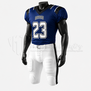 Uniforme de Fútbol Americano Deportivo de Alta Venta, Ligero, Cómodo, Duradero, Sublimado, Unisex - Product Image 3
