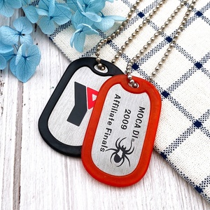 Etiquetas de perro de metal con logotipo personalizado, collar de etiqueta de perro de aleación de zinc grabado, etiqueta de identificación de nombre de impresión de esmalte duro suave, Marktex - Product Image 6