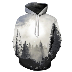 Sweat-shirts d'hiver personnalisés pour hommes les plus vendus – Tissu polaire coupe-vent, respirant, écologique, en coton et élasthanne, avec impression par transfert thermique - Product Image 3