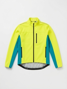 Veste de cyclisme d'hiver pour homme avec logo personnalisé, softshell, thermique, imperméable, coupe-vent, réfléchissante, manches longues - Product Image 3
