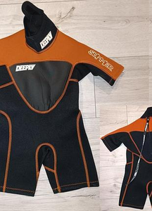 Nouvelle combinaison de plongée unisexe pour enfants en néoprène 3,0 mm, écologique, chaude, protection contre le froid et le soleil, pour la natation, la protection contre les méduses et le surf - Product Image 3