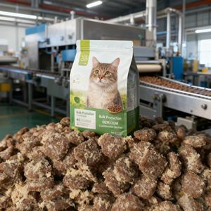 יצרן סיני OEM ODM מזון לחיות מחמד איכותי ללא דגנים במגוון צורות וטעמים, מזון יבש לחתולים - Product Image 6