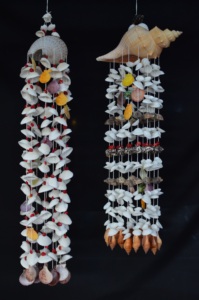 Handmade Eco-Friendly Natural Seashell Love Angel Wind Chime <b>Beaded</b> <b>Curtain</b> Living Room Decor - Product Image 3