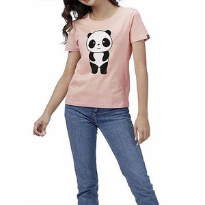 T-shirt Femme Été 2026 à Manches Courtes de Haute Qualité, Personnalisable avec Logo, Coupe Ample et Épaisse, T-shirts Vierge pour Impression - Product Image 1