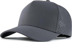 Casquette de baseball pour homme OEM CUSTOM, séchage rapide, maille découpée au laser, visière incurvée, fermeture snapback, haute qualité Fortleo - Product Image 1