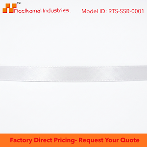 Ruban satin blanc 6 mm simple face, lot de 20 rouleaux de 8 mètres, personnalisable, vente en gros pour loisirs créatifs, cadeaux de fête, décoration de gâteaux, nœuds - Product Image 6