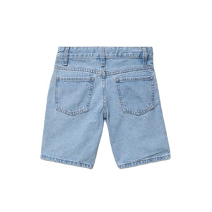 Pantalones Cortos Bermuda de Mezclilla Triple Stone para Niños, Corte Regular, 100% Algodón, Transpirables, de Secado Rápido, Ecológicos, con Cierre de Cremallera y Múltiples Bolsillos - Product Image 3