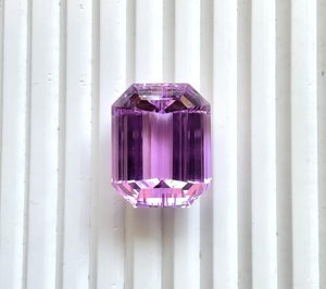 85.04ธรรมชาติกะรัต kunzite แปดเหลี่ยมตัดหินอัญมณีสำหรับทำเครื่องประดับที่ดี - Product Image 3