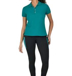 Chemises de golf personnalisées tendance pour femmes, style unique, couleur unie, vintage, manches courtes, 100% coton, best-seller - Product Image 2