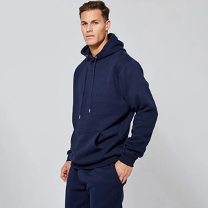 Custom Men's 100% Cotton <b>Hip</b> Hop Fleece Breathable Pullover Sports Tracksuit Regular Fit Color Block Joggers Hooded Winter Bulk - Product Image 5
