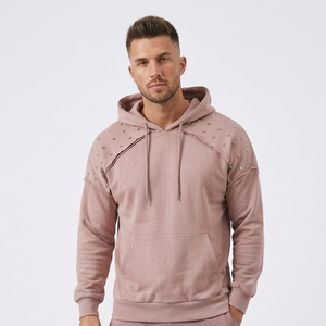 Sudadera con Capucha de Algodón 100% para Hombre, Unisex, de Alta Calidad, con Pedrería, Estilo Deportivo, para Invierno, la Mejor Oferta 2026 - Product Image 1