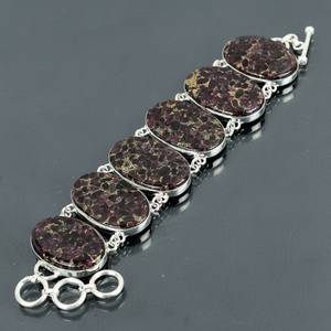 Handmade Copper Turquoise <b>Bracelet</b> 925 Sterling Silver <b>Adjustable</b> Boho Jewelry Unique Fashion Accessory - Product Image 1