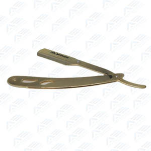 Rasoir droit pliable en acier inoxydable personnalisé Outil de toilettage de précision pour les barbiers professionnels et les amateurs de rasage - Product Image 4