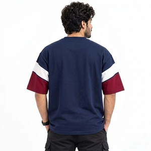 T-shirts pour hommes de style urbain tendance, en tissu de coton doux, coupe décontractée, vêtements décontractés modernes, style premium, T-shirts surdimensionnés pour hommes - Product Image 5