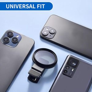Kit de filtres d'objectif d'appareil photo pour <span class=keywords><strong>téléphone</strong></span> 52 mm à clipser, filtre polarisant circulaire pour iPhone 17 16 15 14 13 12 11 - Product Image 5