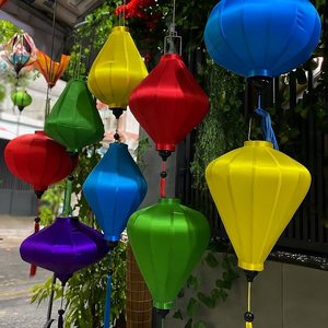 Vietnam Silk <b>Lantern</b> Decorative Handcrafted Fabric Glow <b>Lantern</b> For Romantic Wedding Event Home Restaurant Hotel Ambient Setup - Product Image 3