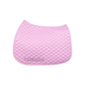 แผ่นรองอานม้าแบบอังกฤษ น้ำหนักเบา แบบเรียบสีพื้น - Product Image 1