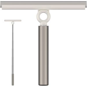 Tergivetro da Doccia Estensibile con Lama in Silicone da 10 Pollici e Manico Telescopico per Porte e Finestre in Vetro, per Bloccare l'Acqua - Product Image 1