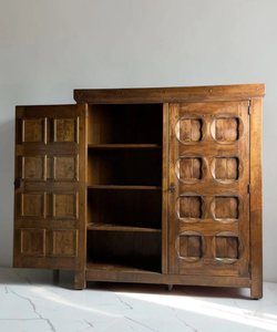 ตู้เสื้อผ้าไม้เนื้อแข็งพรีเมียมสำหรับห้องนอน-ดีไซน์ร่วมสมัยแบบพกพาสำหรับใช้ในโรงแรม-โรงงานส่งออก OEM อินเดียที่เชื่อถือได้ - Product Image 2