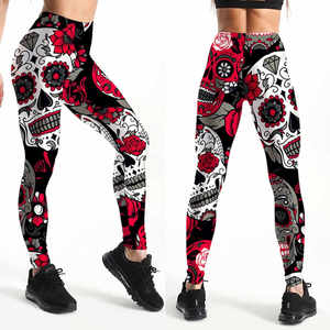 Leggings Deportivos Sublimados con Diseño Personalizado, Cintura Alta, Elásticos en 4 Direcciones, Pantalones de Yoga, Leggings de Entrenamiento para Mujer - Product Image 5