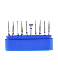 Surtechs FG Diamond Burs FG101 Kit de préparation de couronnes pour dents antérieures 10 pièces Instrument dentaire - Product Image 1