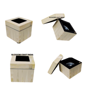 Élégant Brûleur de Bakhoor Fait Main, Meilleur Cadeau, avec Incrustation de Nacre et Os, Parfum Jasmin, Anis Étoilé, pour Maison et Bureau, Diffuseur d'Encens - Product Image 3