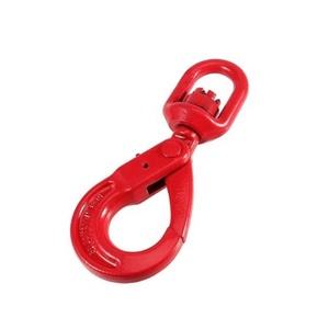 Crochet pivotant autobloquant en acier allié peint pour applications industrielles lourdes dans le secteur pétrolier et gazier - Product Image 1