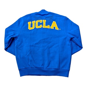 Chaqueta Varsity Azul de Invierno para Hombre y Mujer, Marca Bruins, con Letra D Bordada, Logotipo en el Frente, Estilo Preppy, Corte Regular, Cuello de Béisbol - Product Image 2