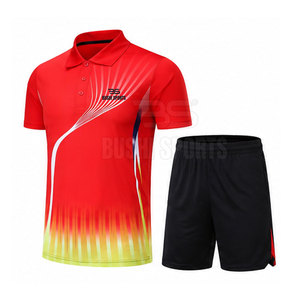 Custom Made <b>Table</b> <b>Tennis</b> Uniform Quality <b>Table</b> <b>Tennis</b> Uniform Smooth Finish With Breathable Athletic Design - Product Image 3