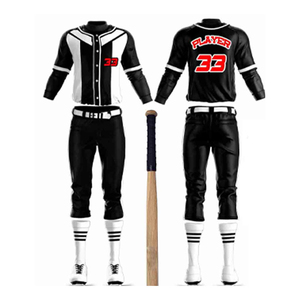 <b>Baseball</b> Uniform Deal Package Custom Made Breathable High Quality Anti-Bacterial Quick Dry Team Sportswear - Product Image 3