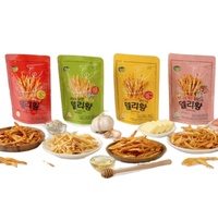 Snack de abadejo asado y seco sin condimentos al por mayor, bolsa de 15g |   Chips de Pescado Salados Naturales con Alto Contenido de Proteínas, Listos para Comer, para Niños y Adultos
