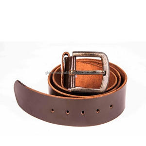 เข็มขัดหนังแท้สำหรับผู้ชาย หัวเข็มขัดทองเหลืองแท้สีน้ำตาลดำ คุณภาพสูง ความยาวตามสั่ง ขายส่ง ราคาดีที่สุด - Product Image 5