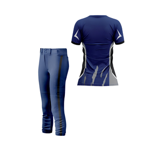 Custom <b>Women's</b> Fitted Softball <b>Jersey</b> Pants with Black Side Stripe Button Fly Adult Sports <b>Trousers</b> Sports <b>Jersey</b> For Sale - Product Image 2