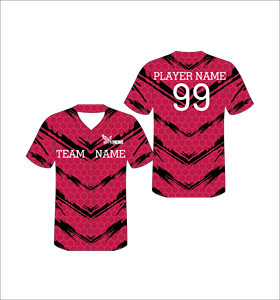 เสื้อเบสบอลแบบซับลิเมชั่นสั่งทำพิเศษ ติดกระดุมเต็มตัว ชุดทีมแบบกำหนดเองได้ ชุดกีฬาผู้ชายระบายอากาศได้ดี เสื้อแห้งเร็ว - Product Image 1