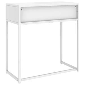 Table console en acier blanc avec pieds réglables standard - Product Image 5