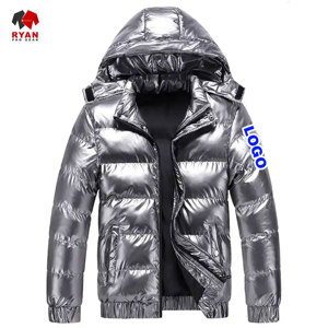 Chaqueta Acolchada Personalizada de Alta Calidad para Hombres, Adultos y Niños, con Logotipo Personalizado, Diseño ODM, Cuello con Capucha - Product Image 1