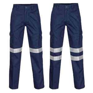 Pantalones de Seguridad de Trabajo para Hombre, Alta Visibilidad, Resistentes al Fuego, Transpirables, Impermeables, Certificación CE, Construcción de Poliéster - Product Image 6
