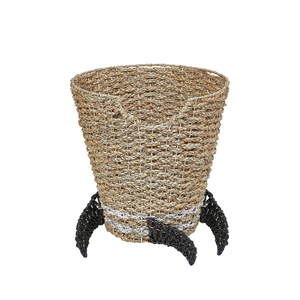 Cesta de juguetes para niños de junco marino ecológica al mejor precio, cesta de lavandería con tapa, cesta para ropa sucia para niños de Vietnam - Product Image 4
