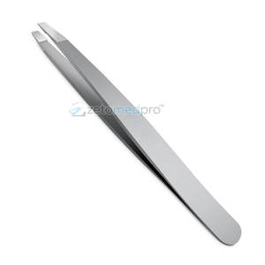 Pinzas Inclinadas para Depilación de Cejas, Herramienta de Belleza de Acero Inoxidable de Precisión, Pinzas Inclinadas para Depilación de Cejas - Product Image 2