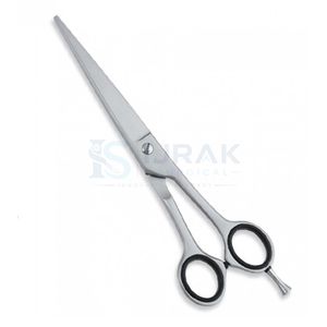 Ciseaux à cheveux professionnels en acier inoxydable, pointe acérée, pour droitiers, manche long, outils de salon - Product Image 1