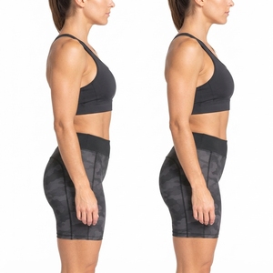 Short de compression pour femme, coupe athlétique confortable, contrôle de l'humidité, tissu respirant et très extensible, idéal pour l'entraînement. - Product Image 5