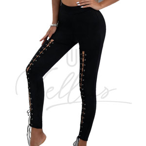 Leggings para mujer con MOQ bajo, leggings de alta calidad para mujer, ropa deportiva, leggings de cintura alta, estilo básico, para todas las temporadas. - Product Image 5