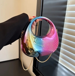 Bolsos bandolera de acrílico para mujer, de verano, con cadena, bolsos de diseño de acrílico a la moda, de marcas famosas, mini bolso cruzado para damas. - Product Image 2