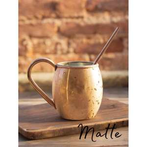 Juego de Tazas Moscow Mule de Cobre - Ecológicas, Mantienen las Bebidas Calientes/Frías de 6 a 12 Horas, Logotipo Personalizado para Fiestas y Bodas - Product Image 4
