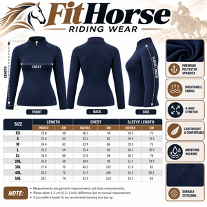 Ropa de Montar a Caballo Personalizada para Mujer, Camisa Ecuestre de Manga Corta, Tejido Elástico Transpirable de Secado Rápido, Fabricación de Ropa OEM ODM - Product Image 3