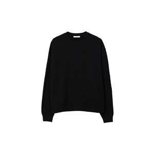 Top Trendy Custom Crewneck Sweatshirt <b>Women</b> <b>Long</b> Sleeve Heavyweight Yarn Dyed Front Logo Pullover Comfortable <b>Hoodies</b> - Product Image 1