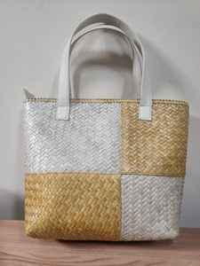 Hot Sale Bohemian Summer Autumn Tote Shoulder Handback Clutch Wallet for Woman Man Child Made of Straw Open Closure - Product Image 2