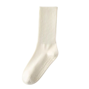 Chaussettes de yoga pour femmes, mi-mollet, tricotées, épaisses, solides, professionnelles, pour fitness, Pilates, sport, antidérapantes, multicolores, pour jeunes, printemps-automne - Product Image 4
