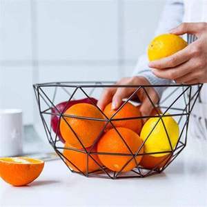 Panier à fruits en métal de qualité alimentaire, conçu pour un stockage hygiénique des fruits frais à la maison - Product Image 6