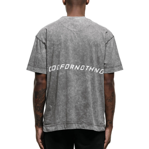 Men Dark Grey Color <b>Drop</b> Shoulder <b>Acid</b> Washed T Shirt For Sale With Custom Logo And Design In Low Prices Wholesale rate OEM - Product Image 2